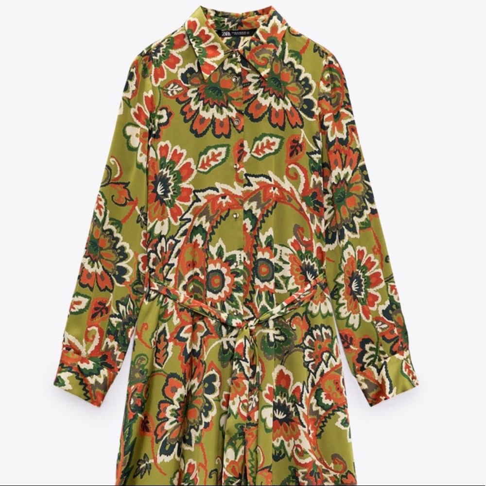Zara New Dress Search
+
VESTIDO CAMISERO ESTAMPADO